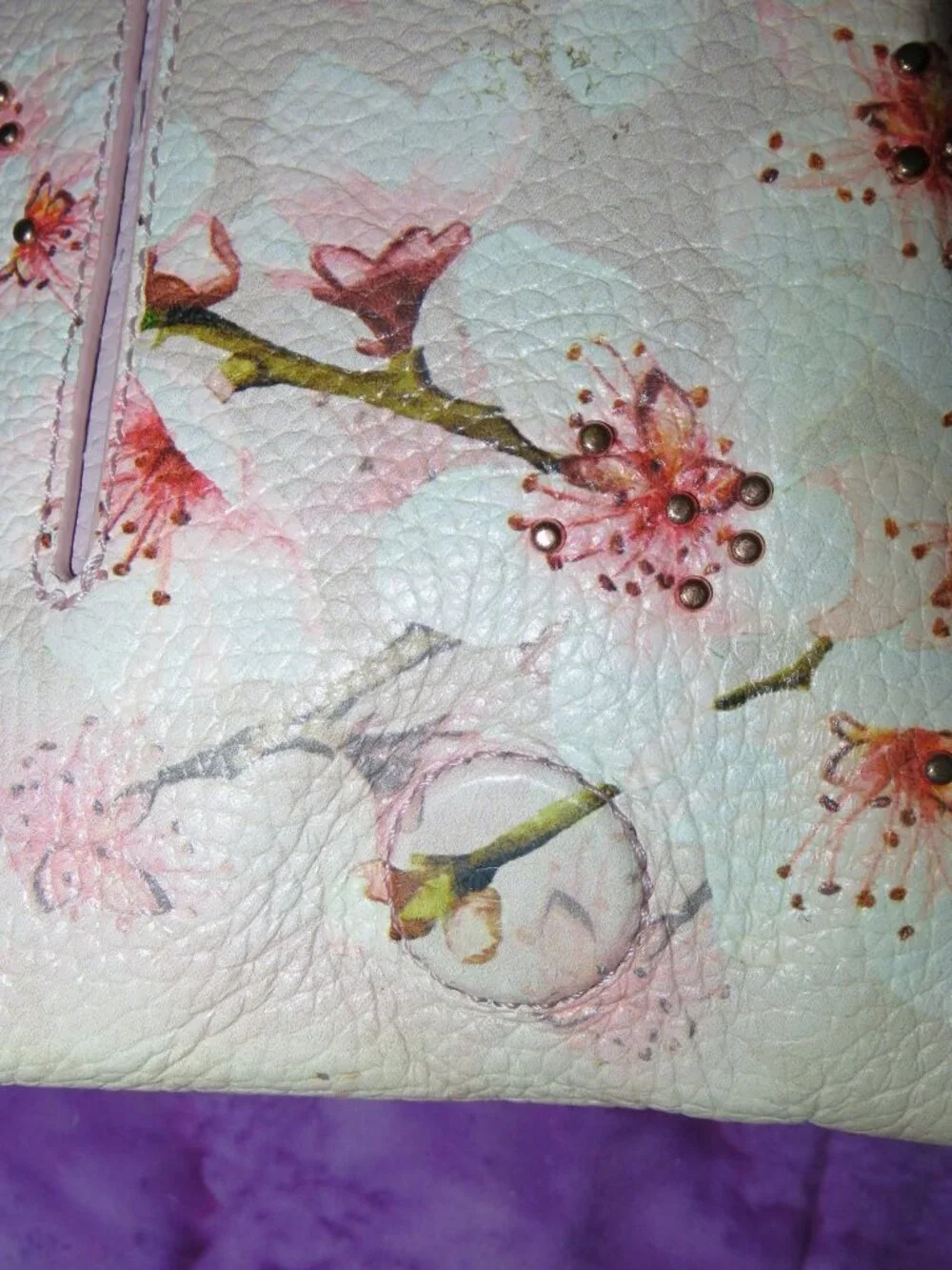 TED BAKER London Jay Oriental Blossom Leather Crossbody Bag